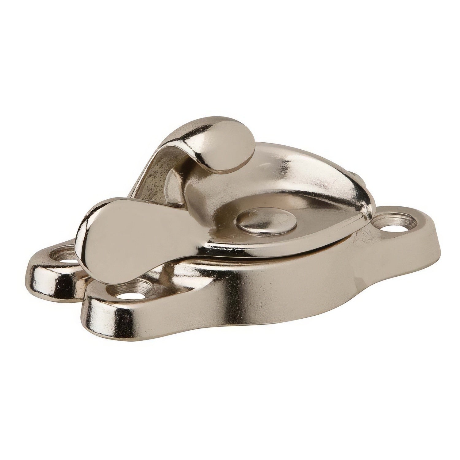 Ives 07A Aluminum Window Lock 2-9/16" x 15/16" Base and 2-9/16" x 5/8" Strike plate