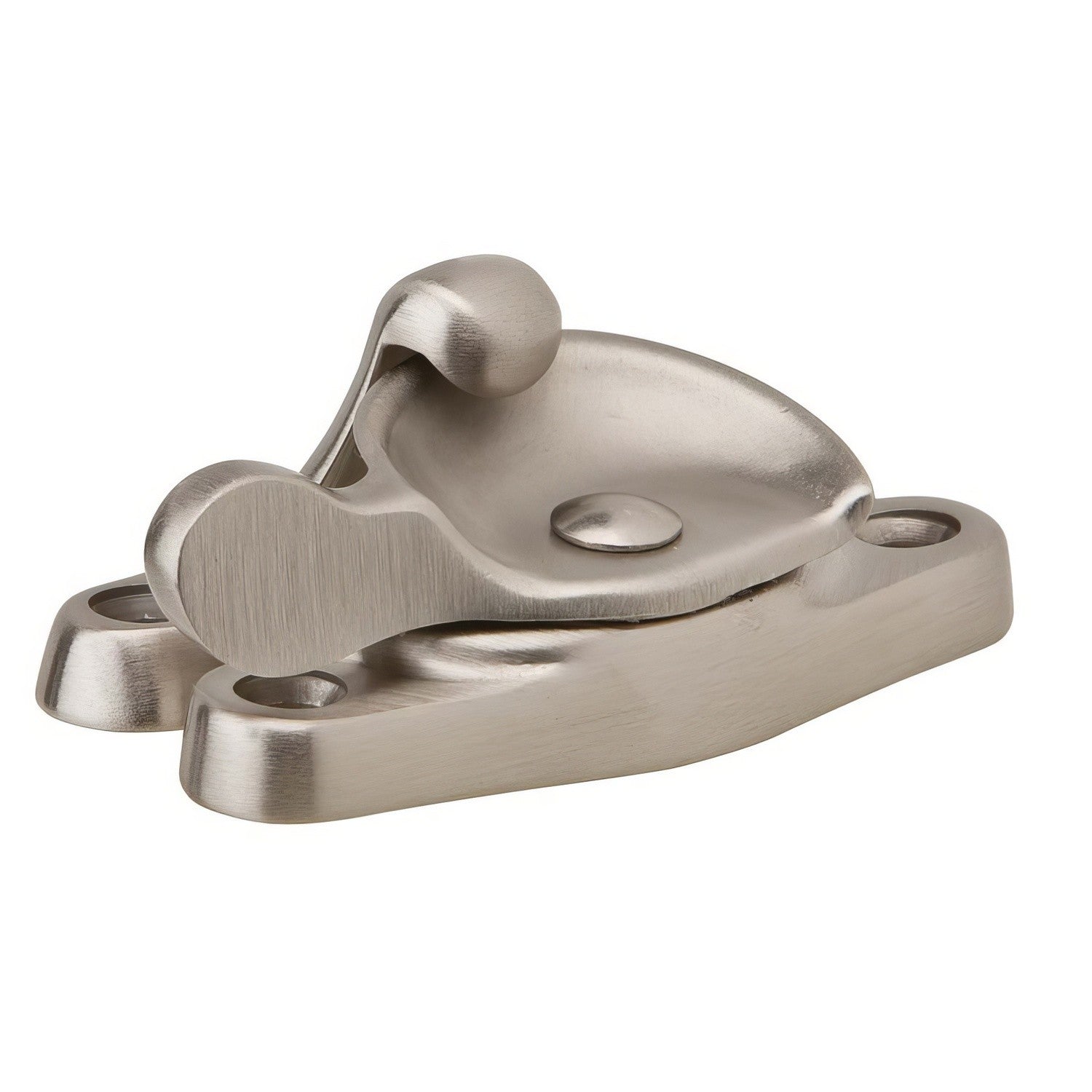 Ives 07A Aluminum Window Lock 2-9/16" x 15/16" Base and 2-9/16" x 5/8" Strike plate