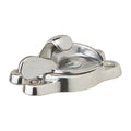 Ives 07A Aluminum Window Lock 2-9/16" x 15/16" Base and 2-9/16" x 5/8" Strike plate