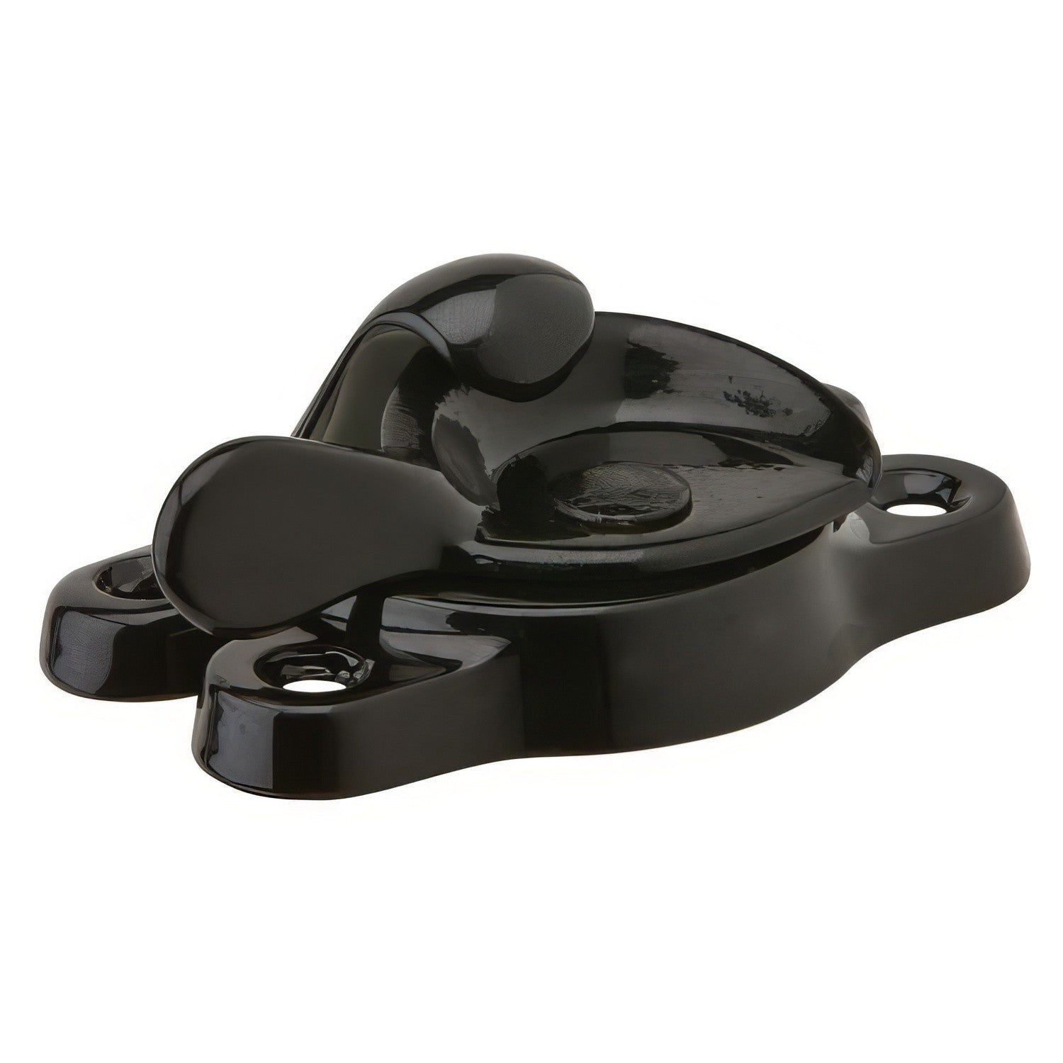 Ives 07A Aluminum Window Lock 2-9/16" x 15/16" Base and 2-9/16" x 5/8" Strike plate