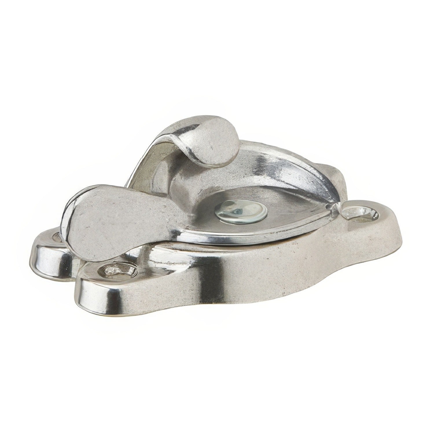 Ives 07B Solid Brass Window Lock 2-9/16" x 15/16" Base and 2-9/16" x 5/8" Strike plate