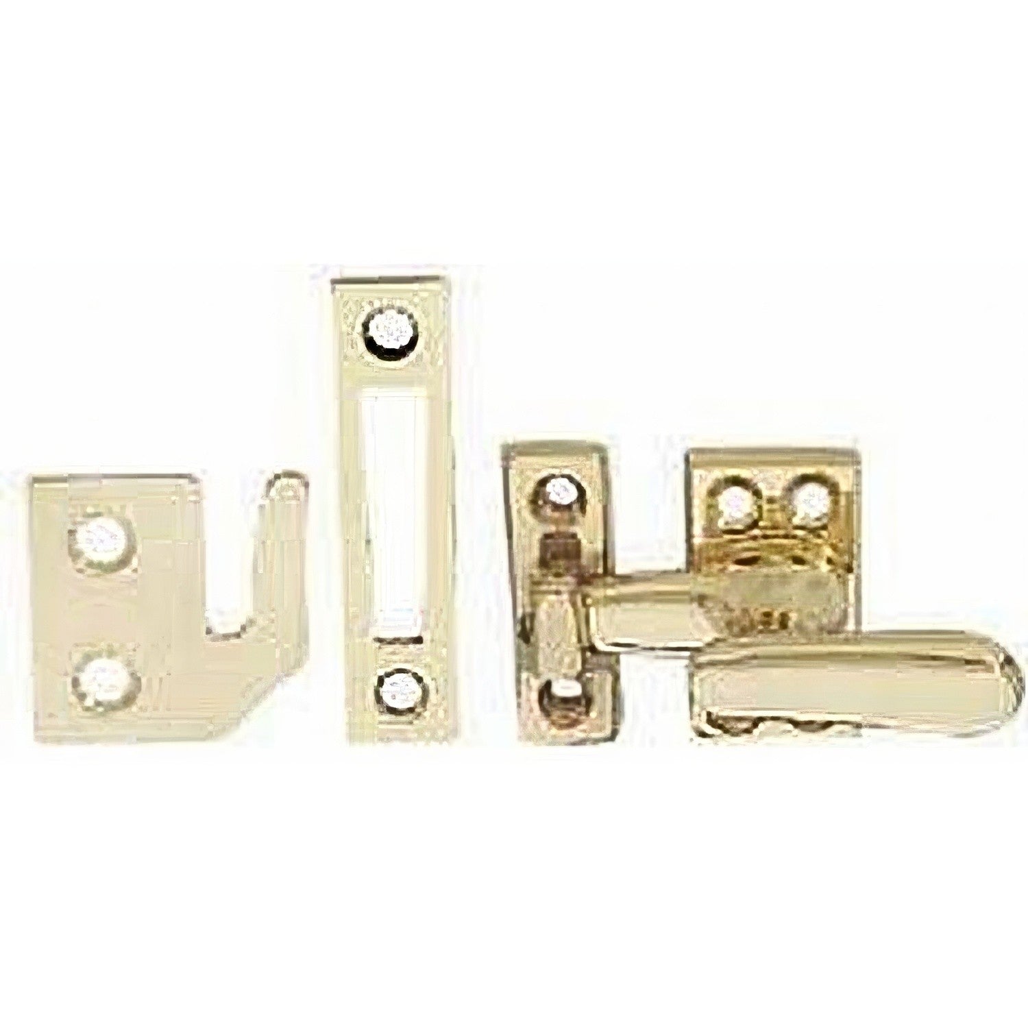 Emtek 8713US 2-1/16" Height x 1-1/16" Width Large Size Solid Brass Casement Latch