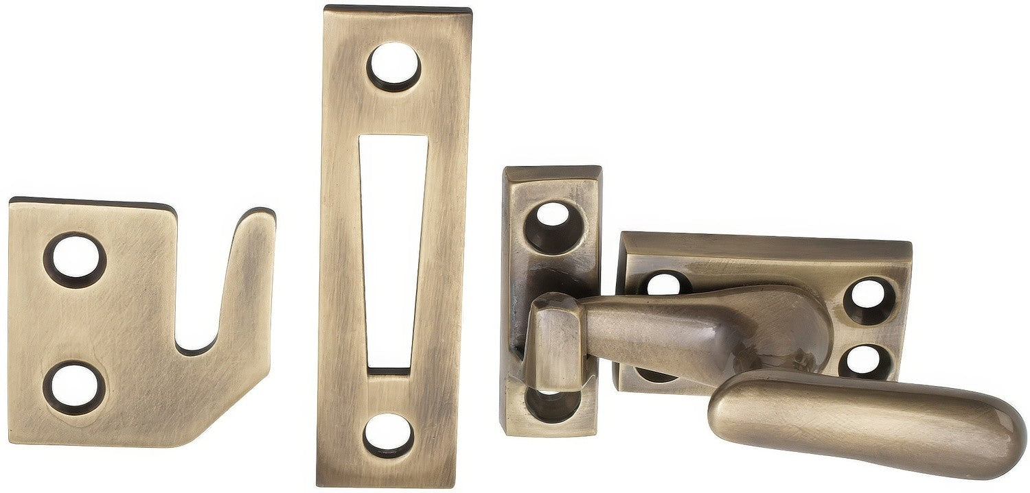 Emtek 8713US 2-1/16" Height x 1-1/16" Width Large Size Solid Brass Casement Latch