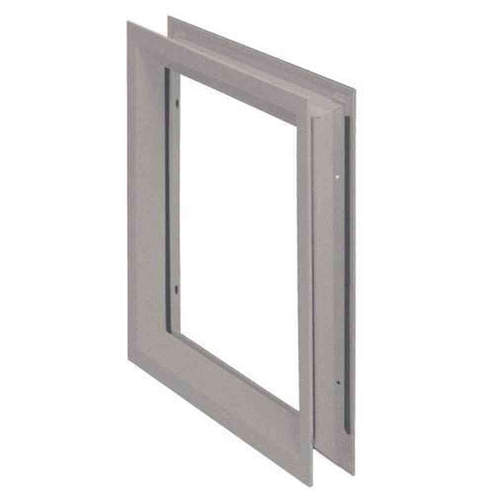 National Guard Products LFRA10012X12 12" x 12" Low Profile Self Attaching Lite Kit Prime Coat Finish