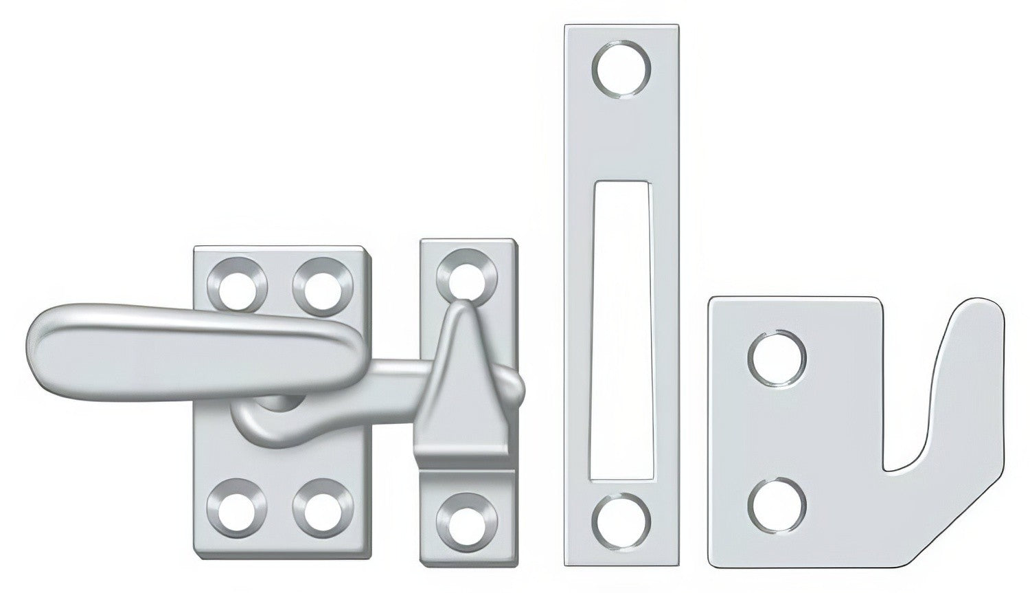 Deltana CF066 Small 4 Piece Window Casement Fastener