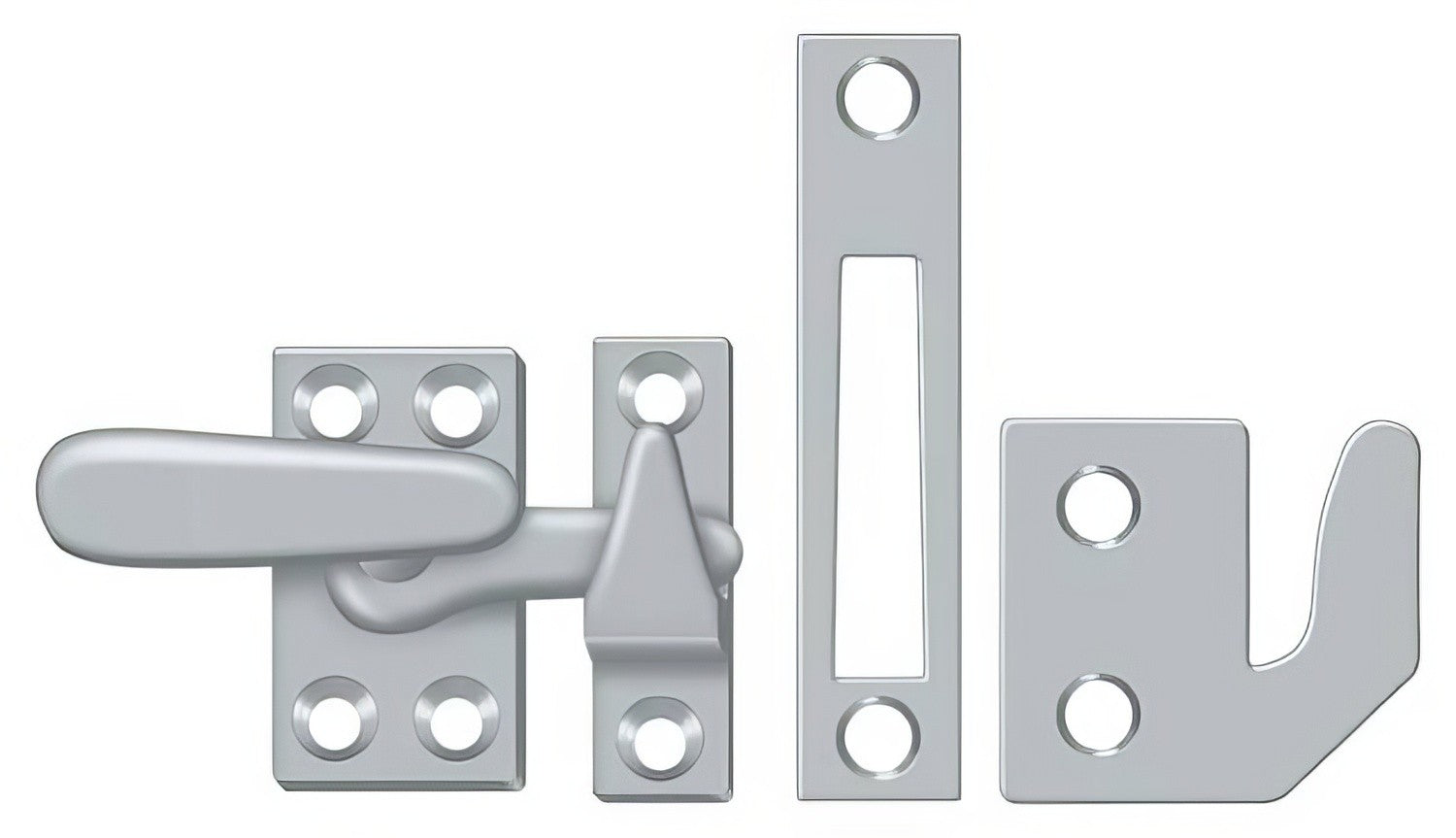 Deltana CF066 Small 4 Piece Window Casement Fastener