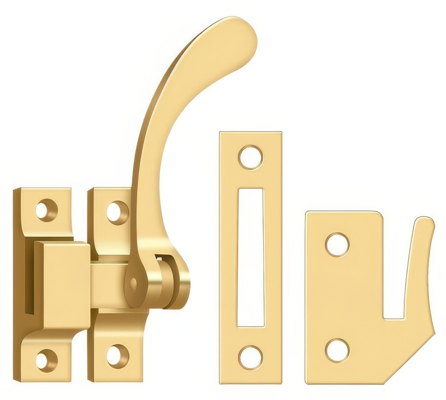 Deltana CF450 4-1/2" Reversible Casement Fastener Window Lock