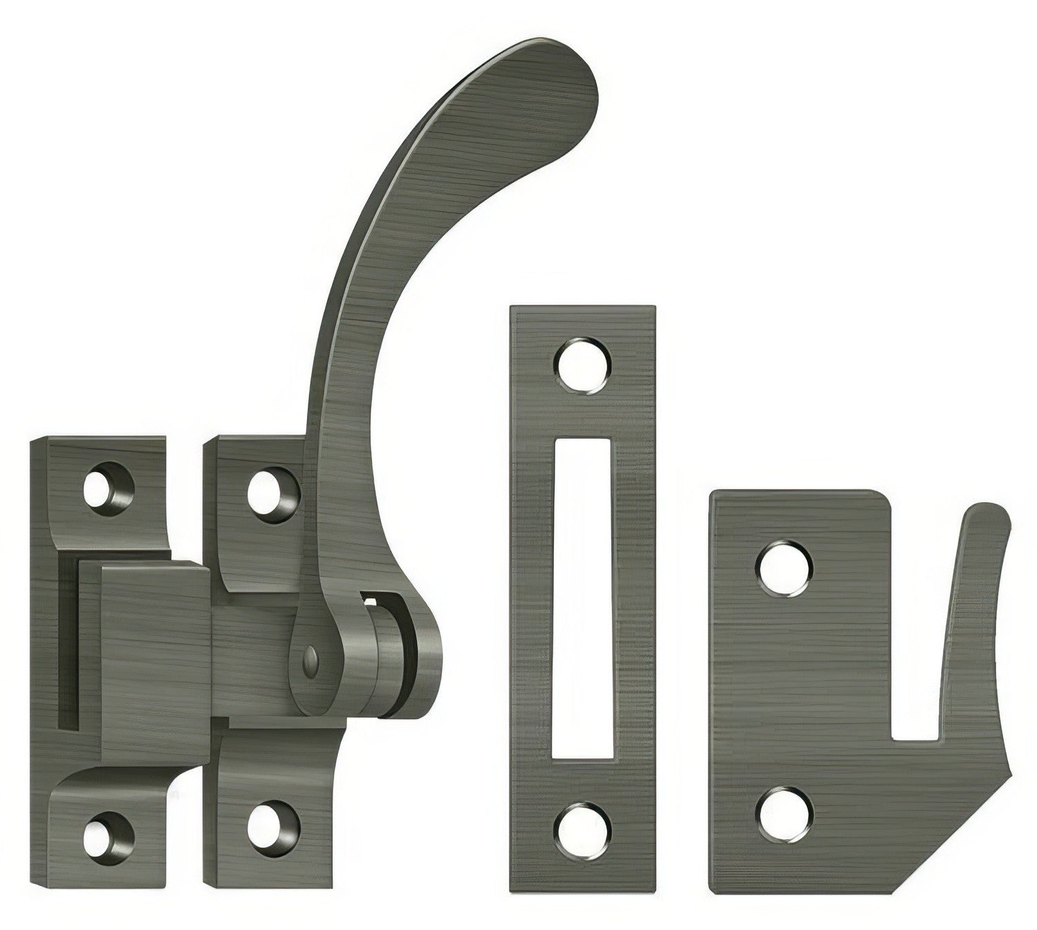 Deltana CF450 4-1/2" Reversible Casement Fastener Window Lock