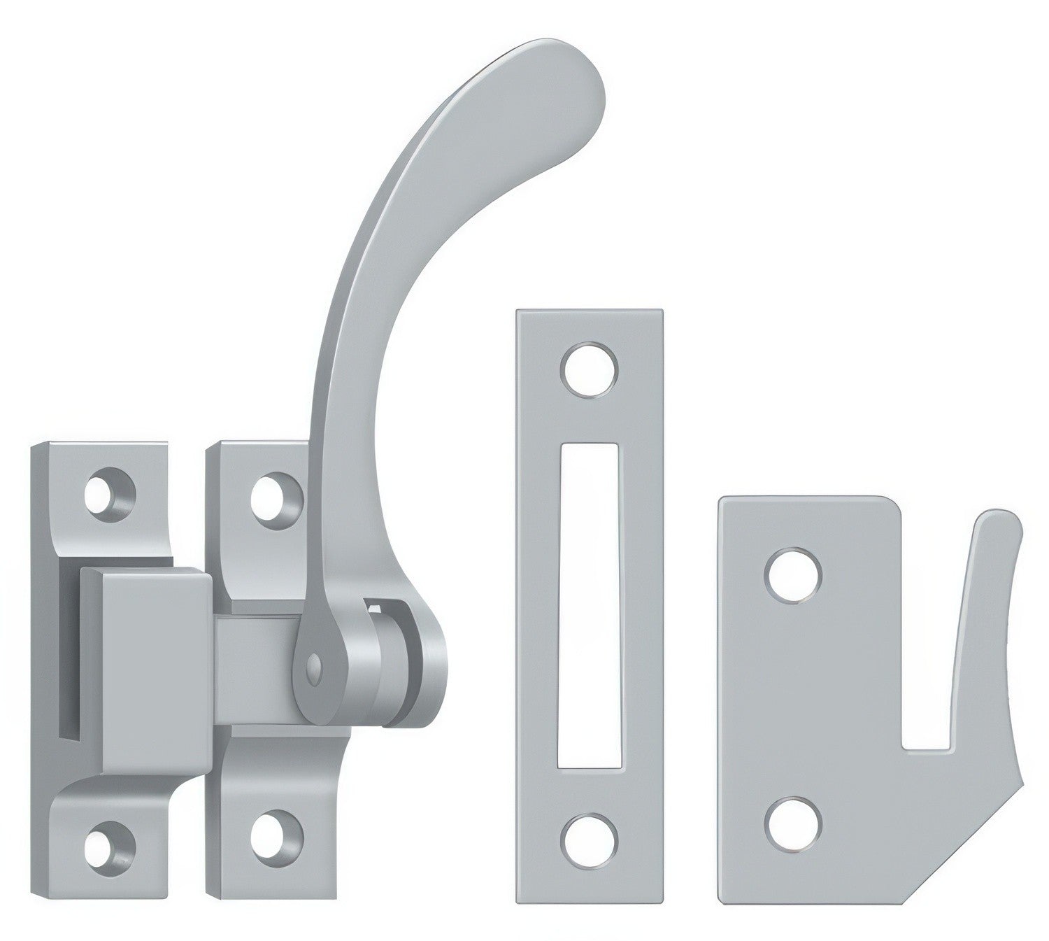 Deltana CF450 4-1/2" Reversible Casement Fastener Window Lock