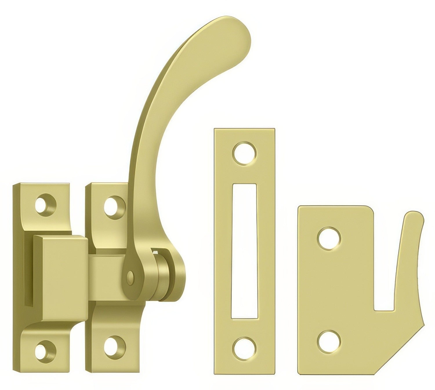 Deltana CF450 4-1/2" Reversible Casement Fastener Window Lock