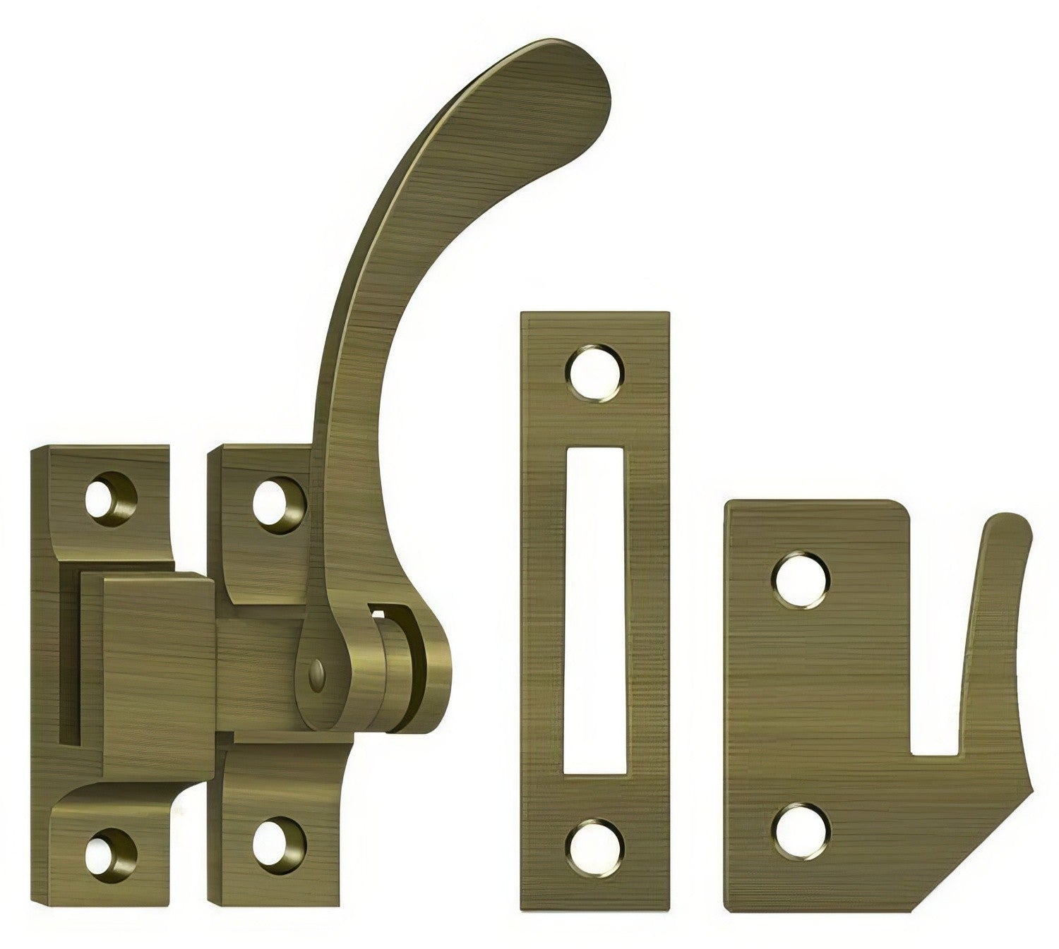 Deltana CF450 4-1/2" Reversible Casement Fastener Window Lock