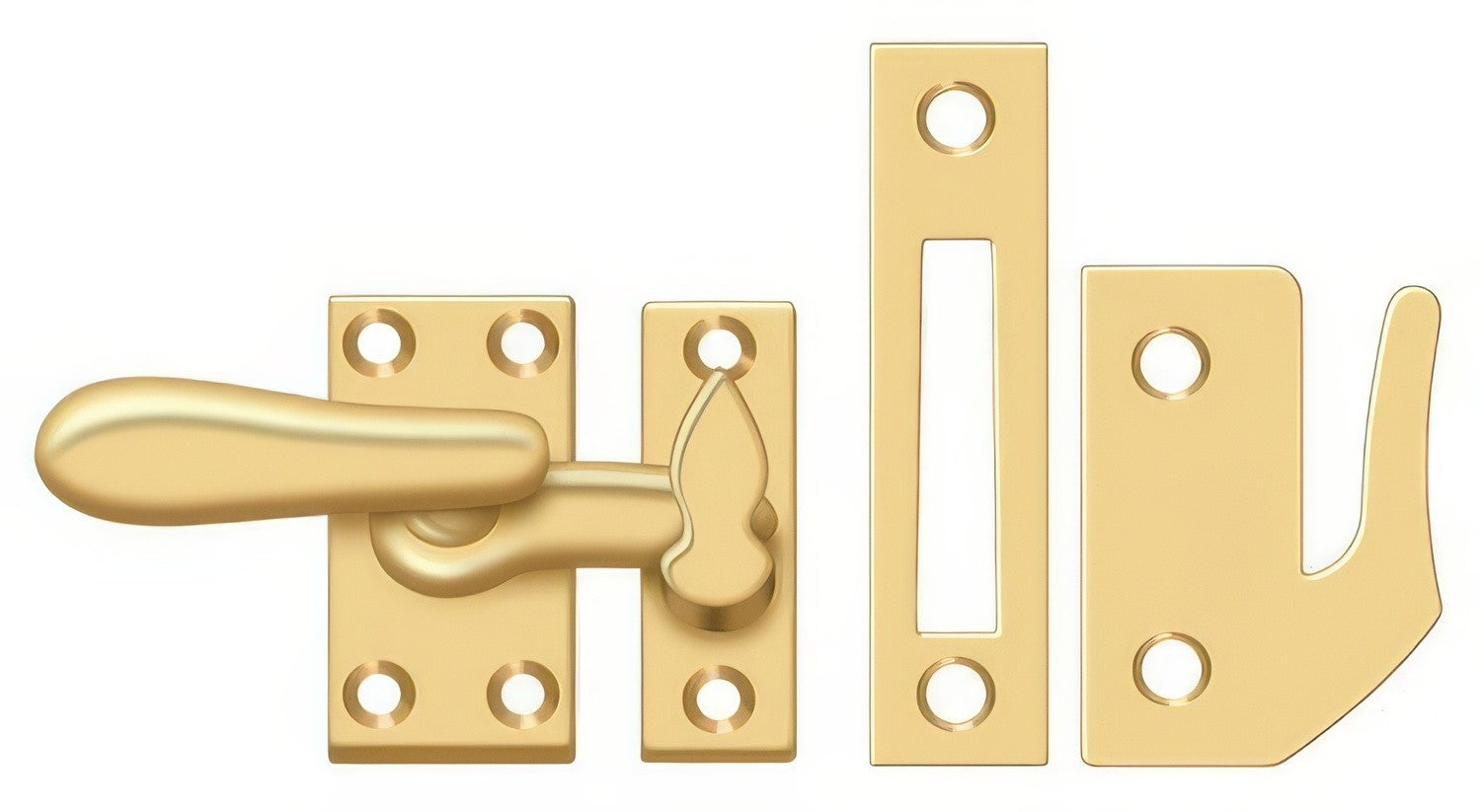 Deltana CF66 Medium 4 Piece Window Casement Fastener