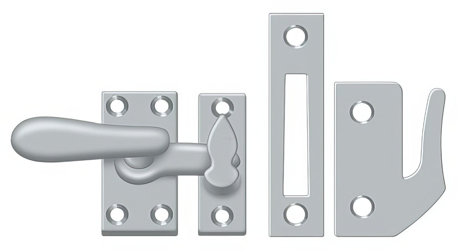 Deltana CF66 Medium 4 Piece Window Casement Fastener